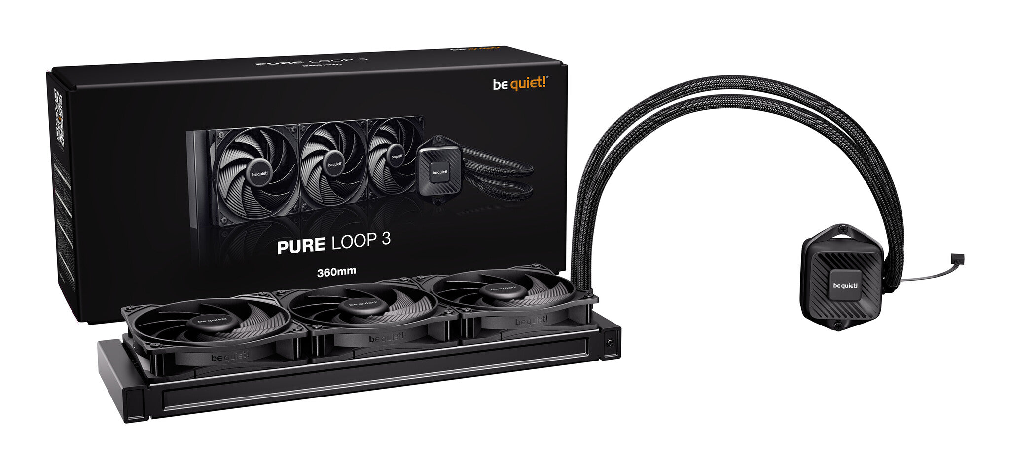 be quiet! PURE LOOP 3 Processor All-in-one liquid cooler 12 cm Black 1 pc(s)