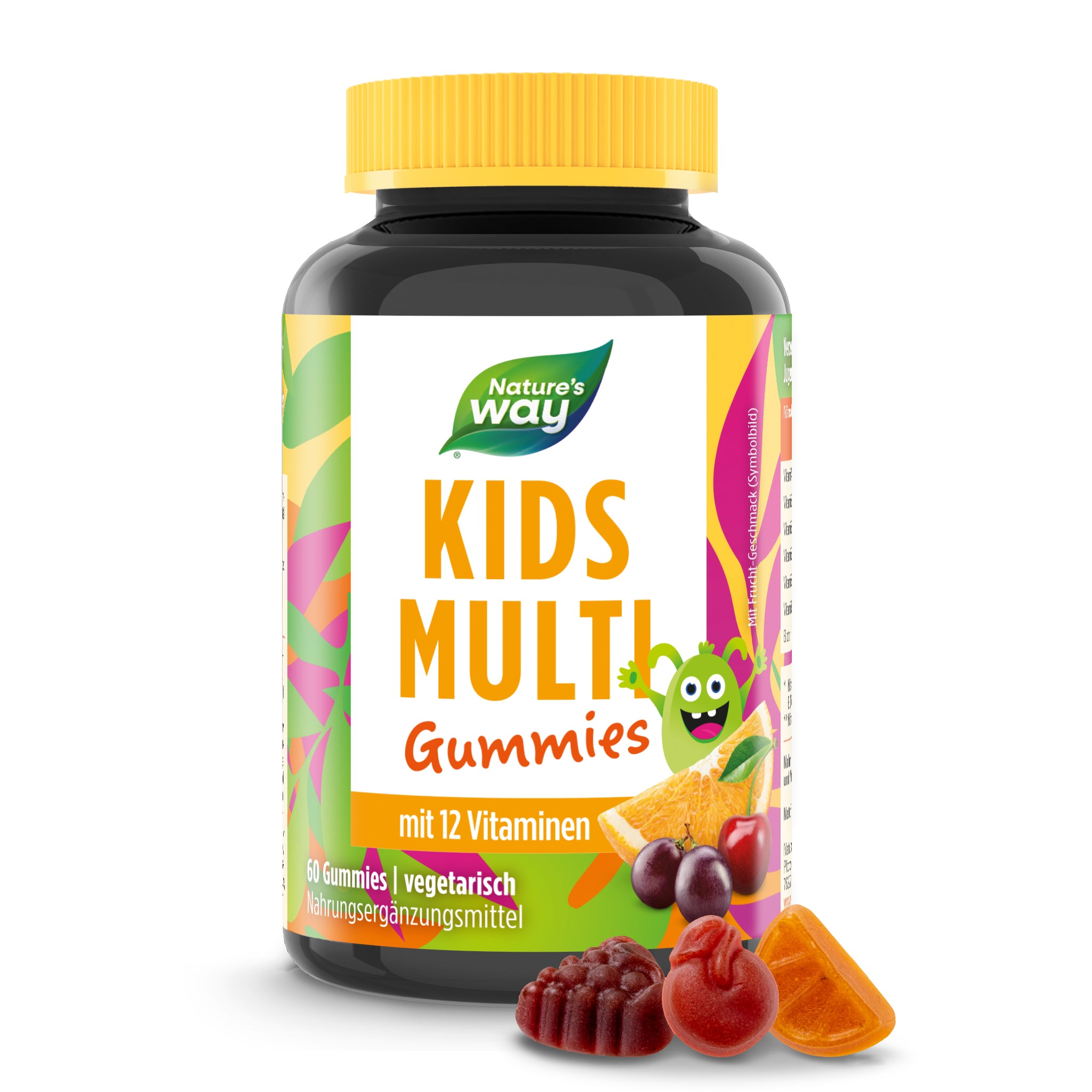 Kids Multivitamin Gummies – A-Z-Vitamine ab 4 Jahren, Frucht-Geschmack