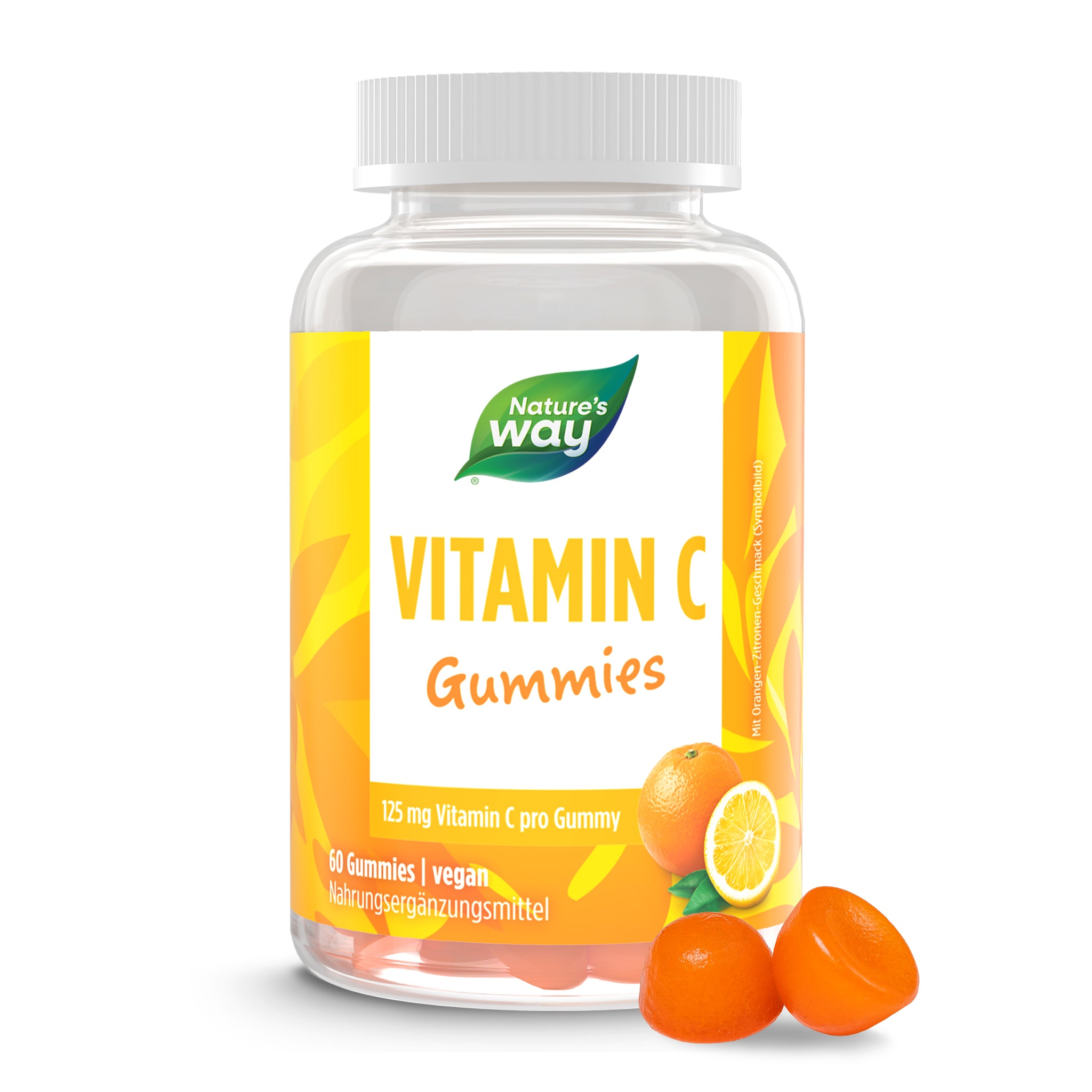 Vitamin C Gummies – 125 mg Vitamin C, Zitrus­-Geschmack