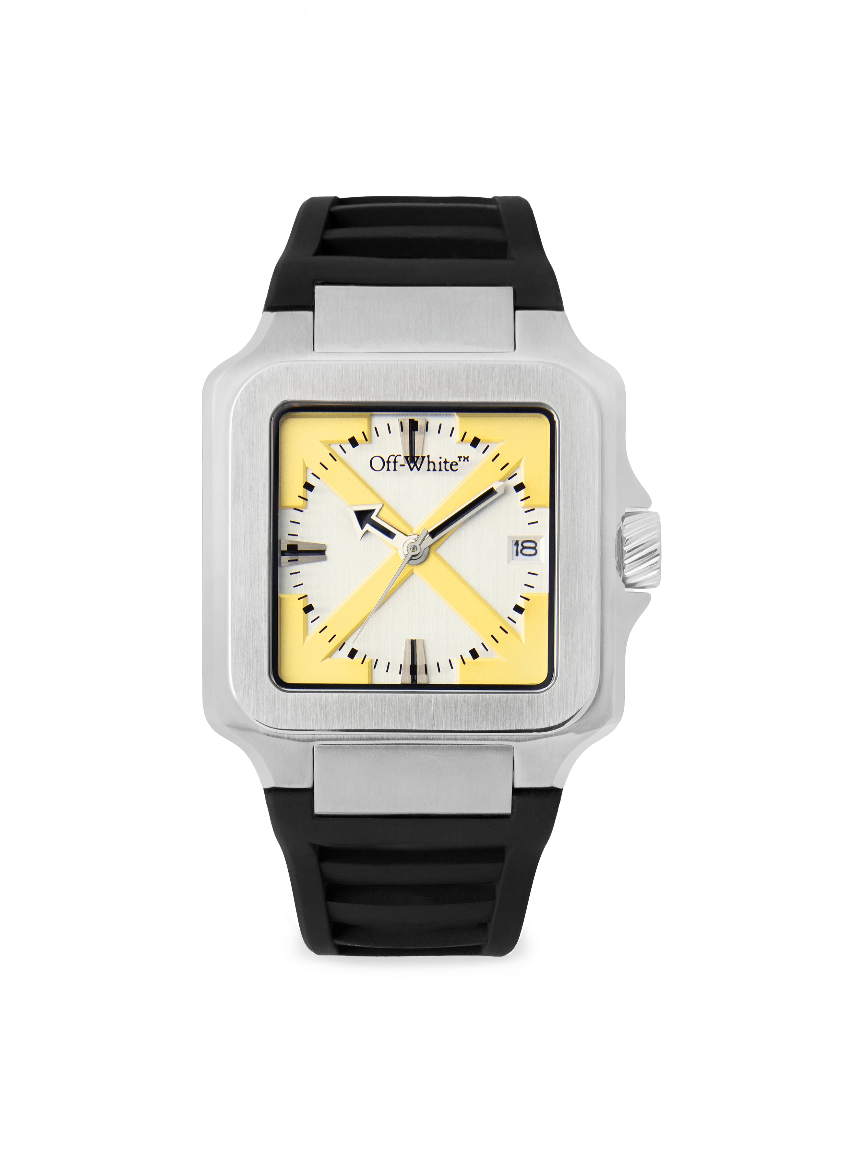 PROTO LAYER Silver Black Herrenuhr