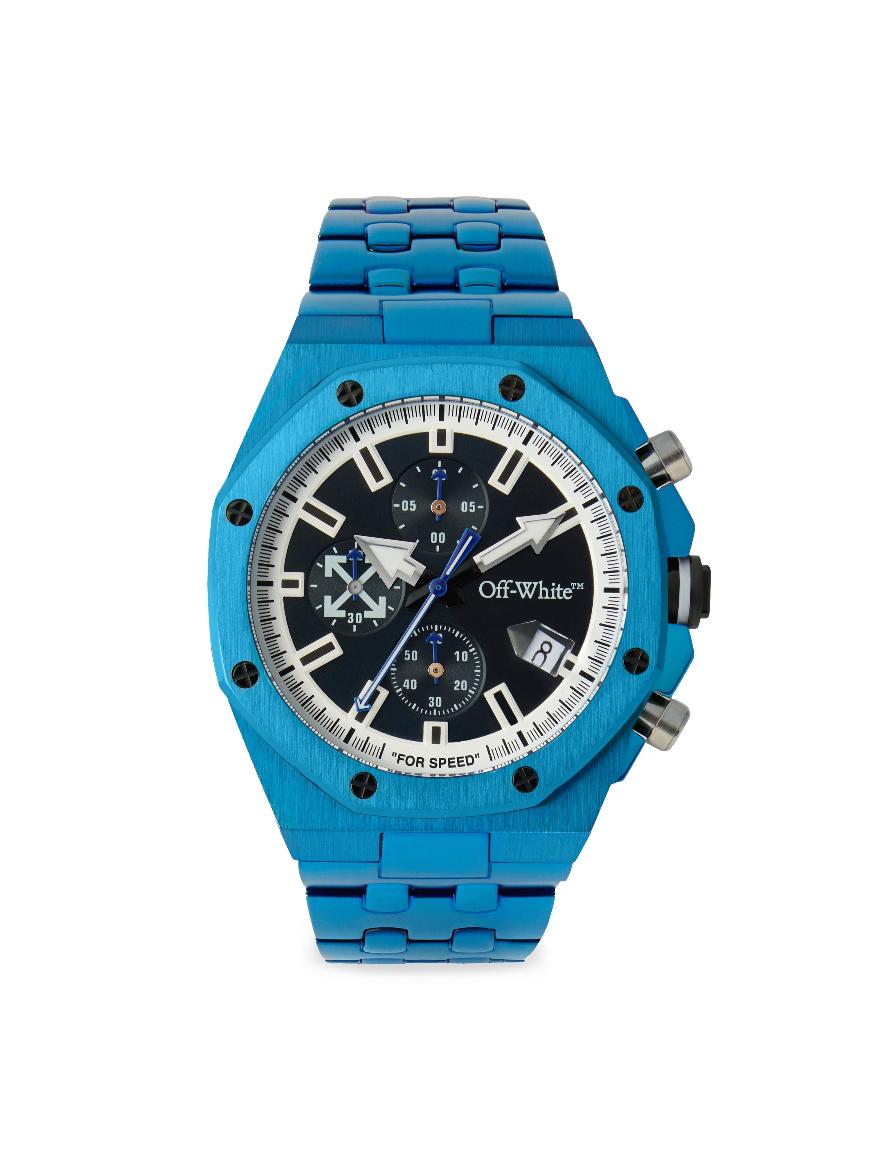 HIGH FREQUENCY Blue Chronograph Herrenuhr