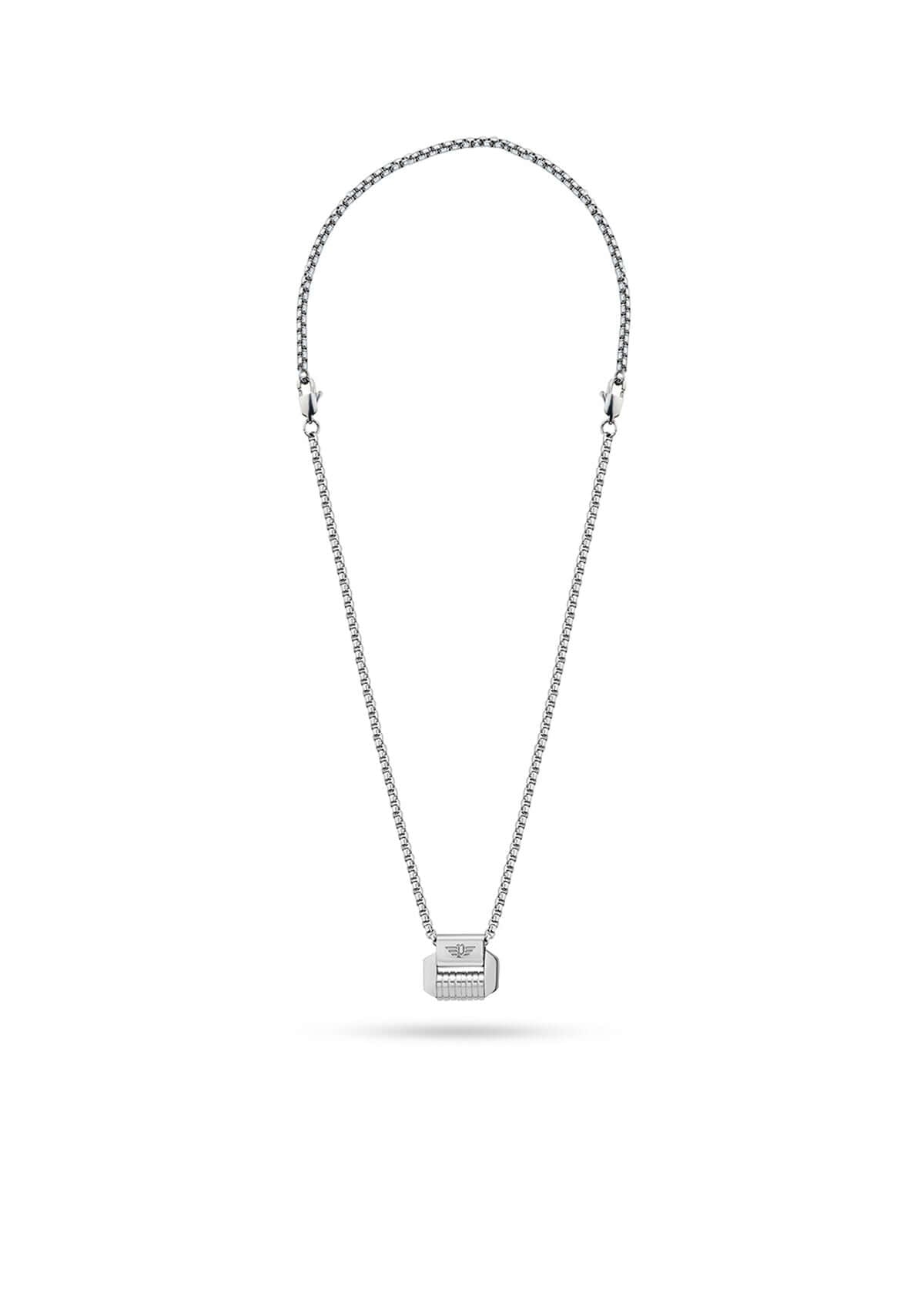 Police Herren Kette Silber 50 cm Edelstahl Halskette Herrenkette Silberkette