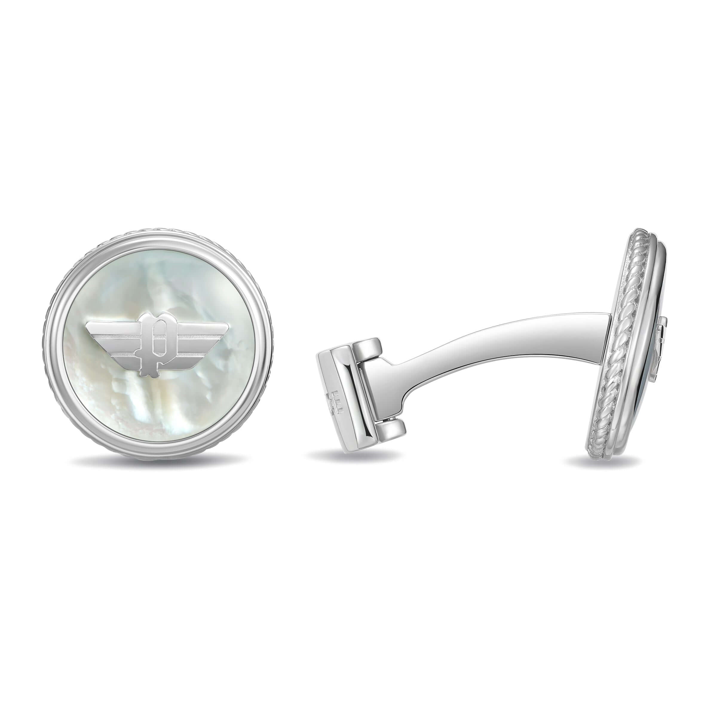 Police Herren Manschettenknöpfe Silber Metal Schmuck Herren Accessoires Manschettenknöpfe Hochzeit Geschenk