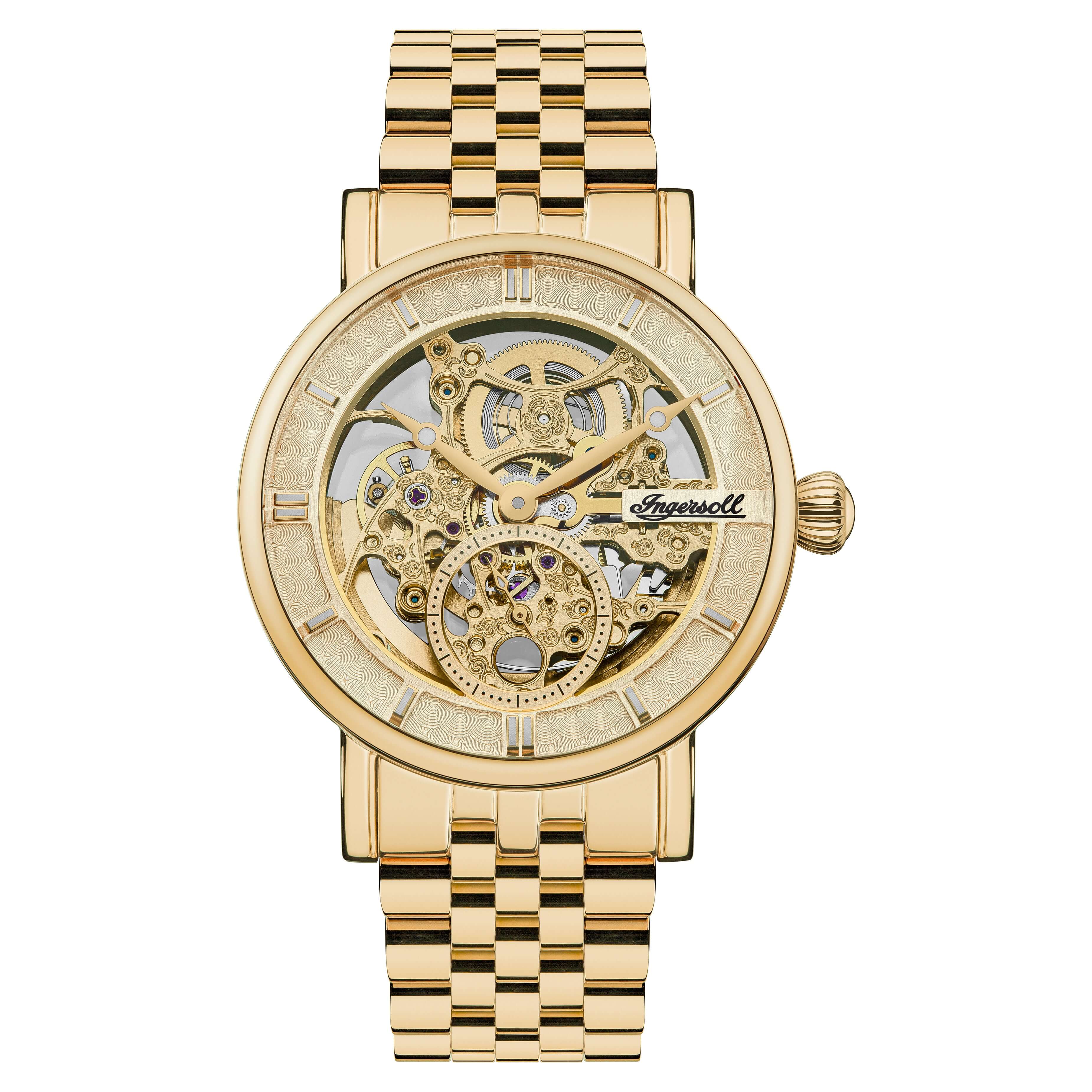 INGERSOLL - THE HERALD - gold / 40 MM