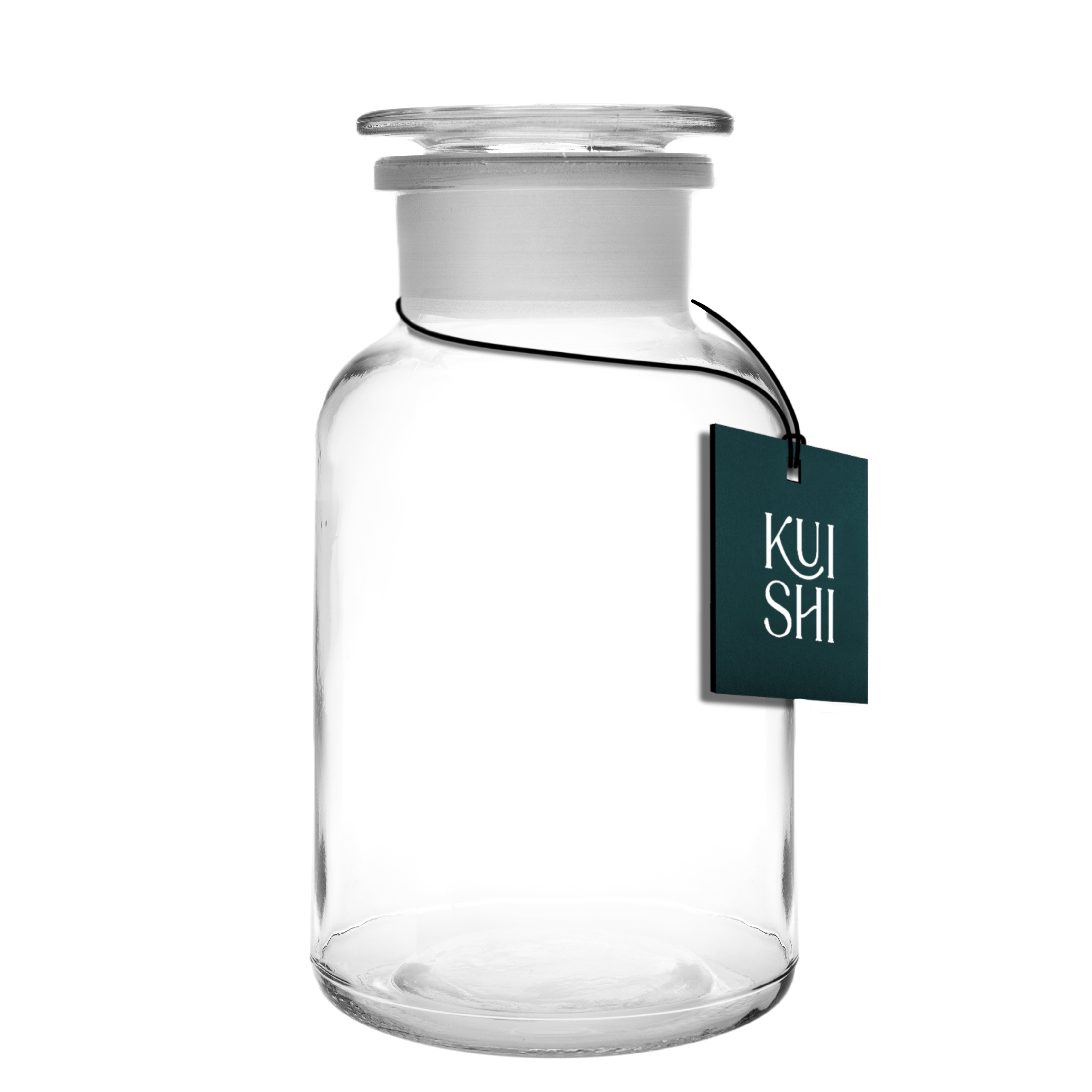 Apothekergläser aus klarem