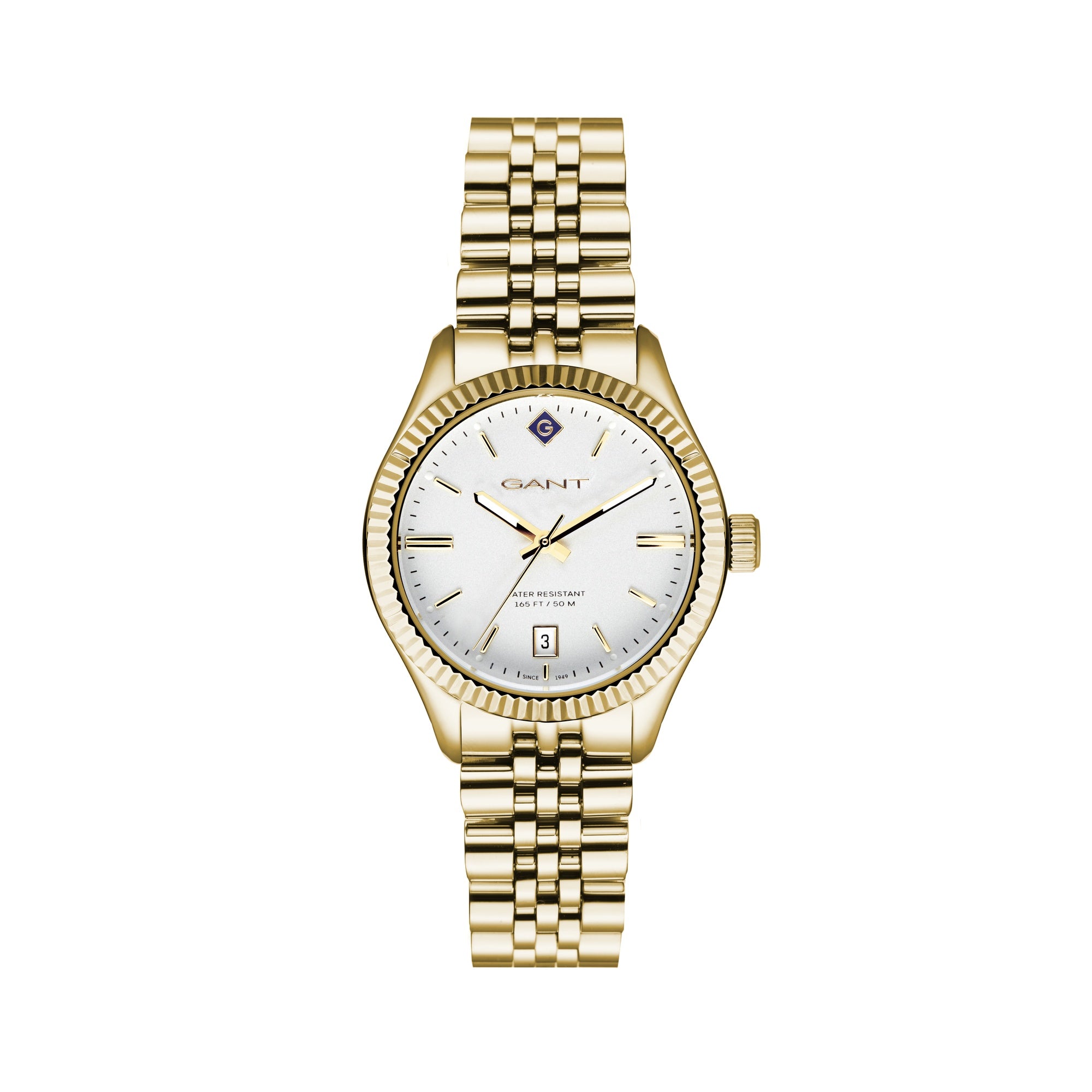 Sussex-IPG, 34mm, gold/weiß
