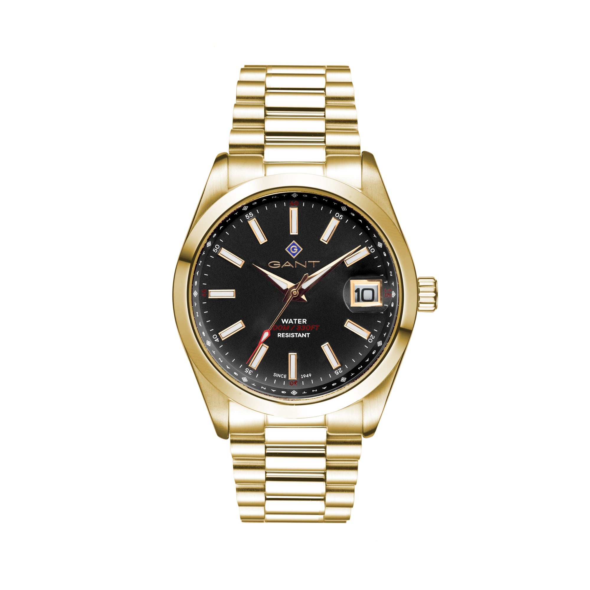 Eastham-IPG, 42mm, gold/schwarz