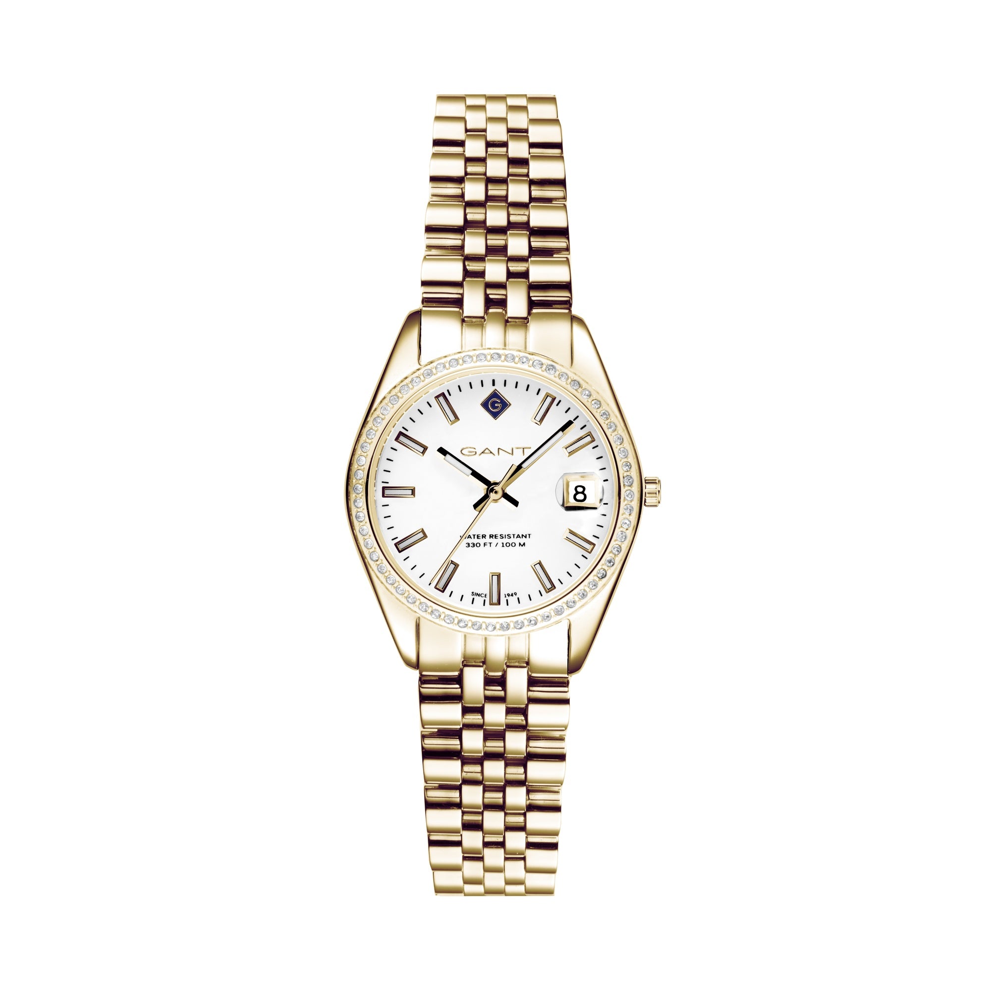 Sussex Mini Bijou-IPG, 28mm, gold/weiß